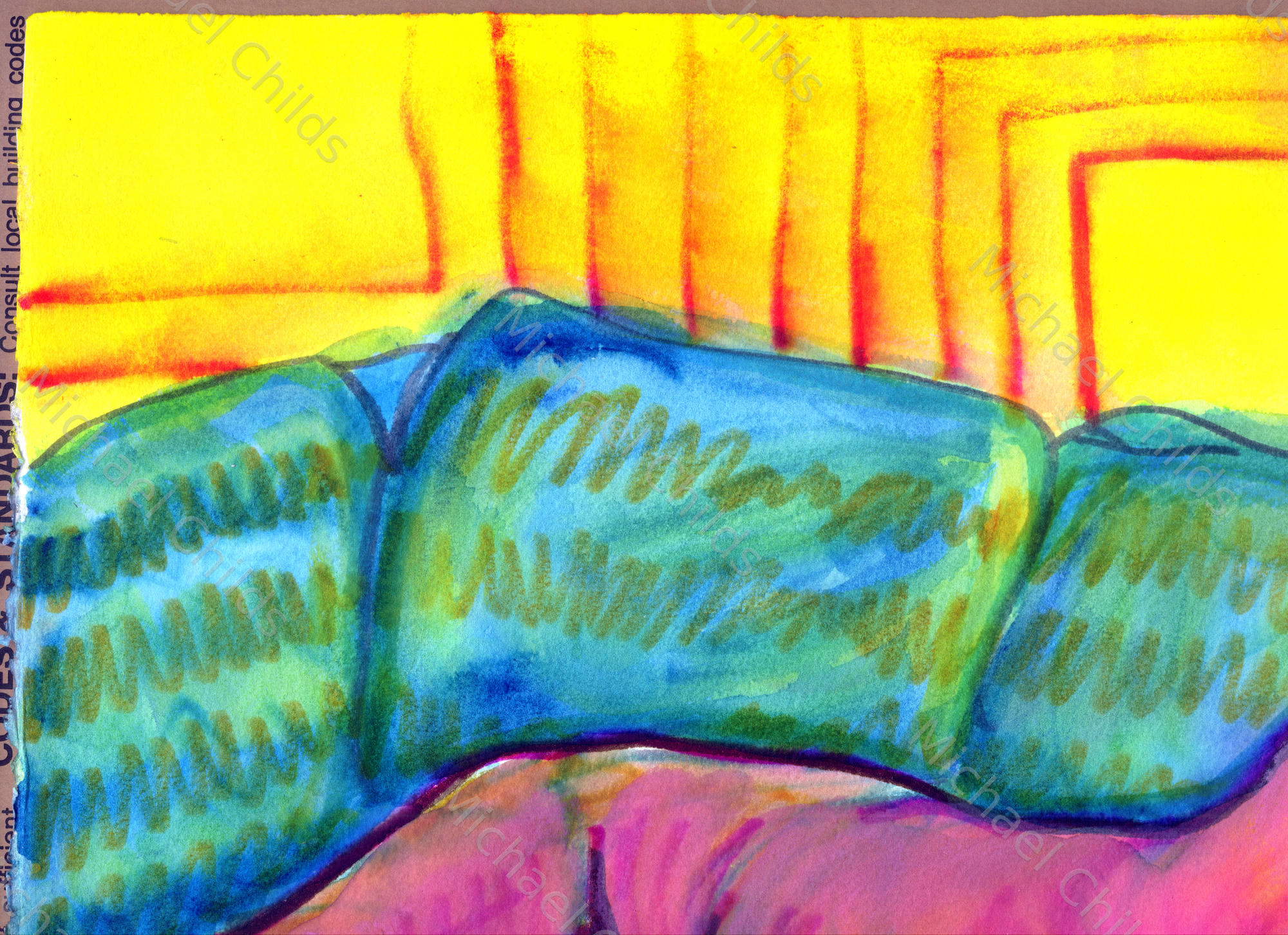 Nude on a Couch