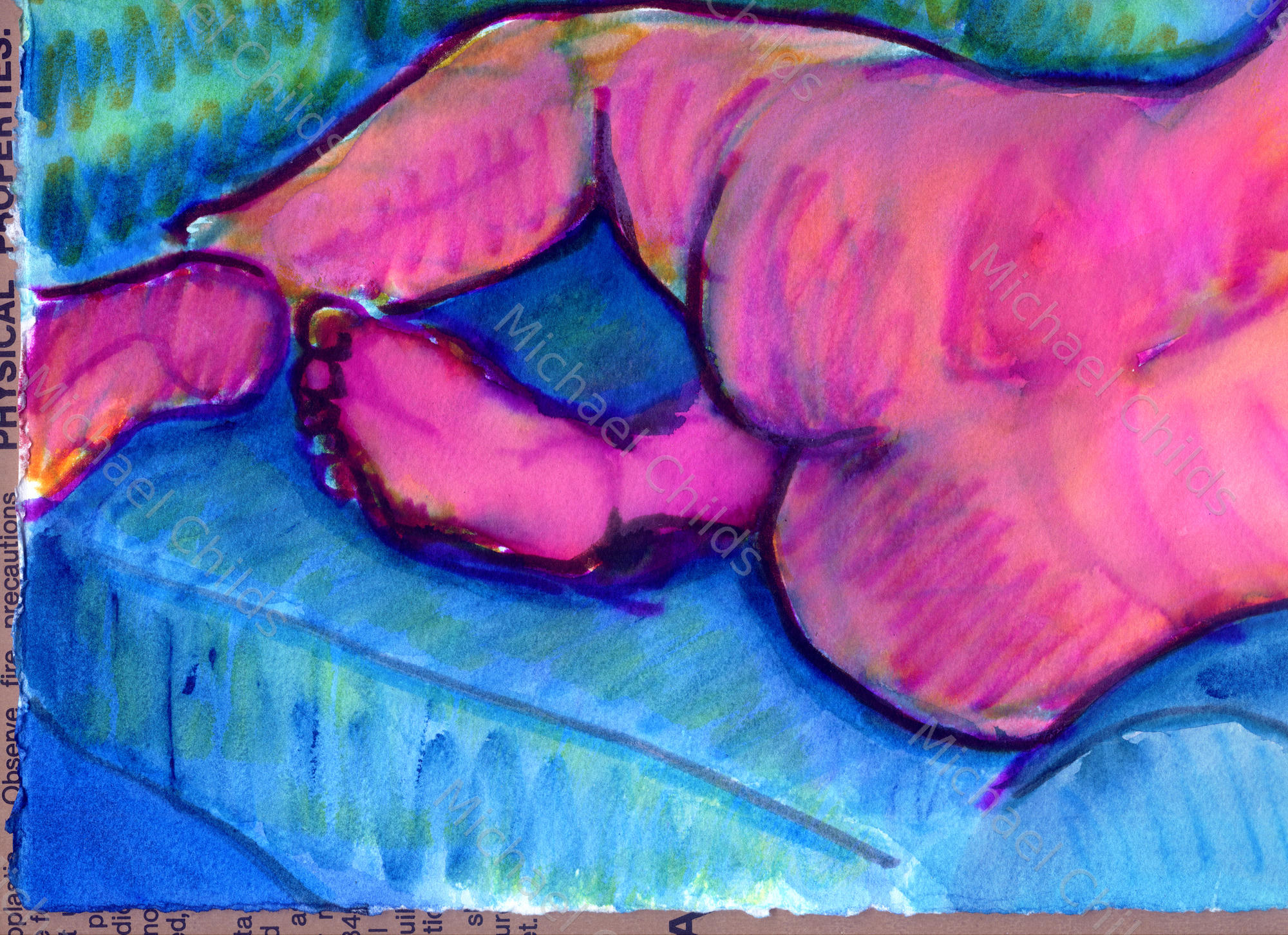 Nude on a Couch