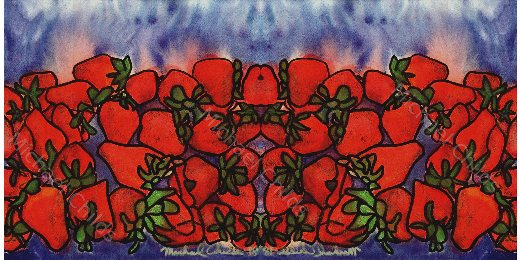 More Strawberries Mirror