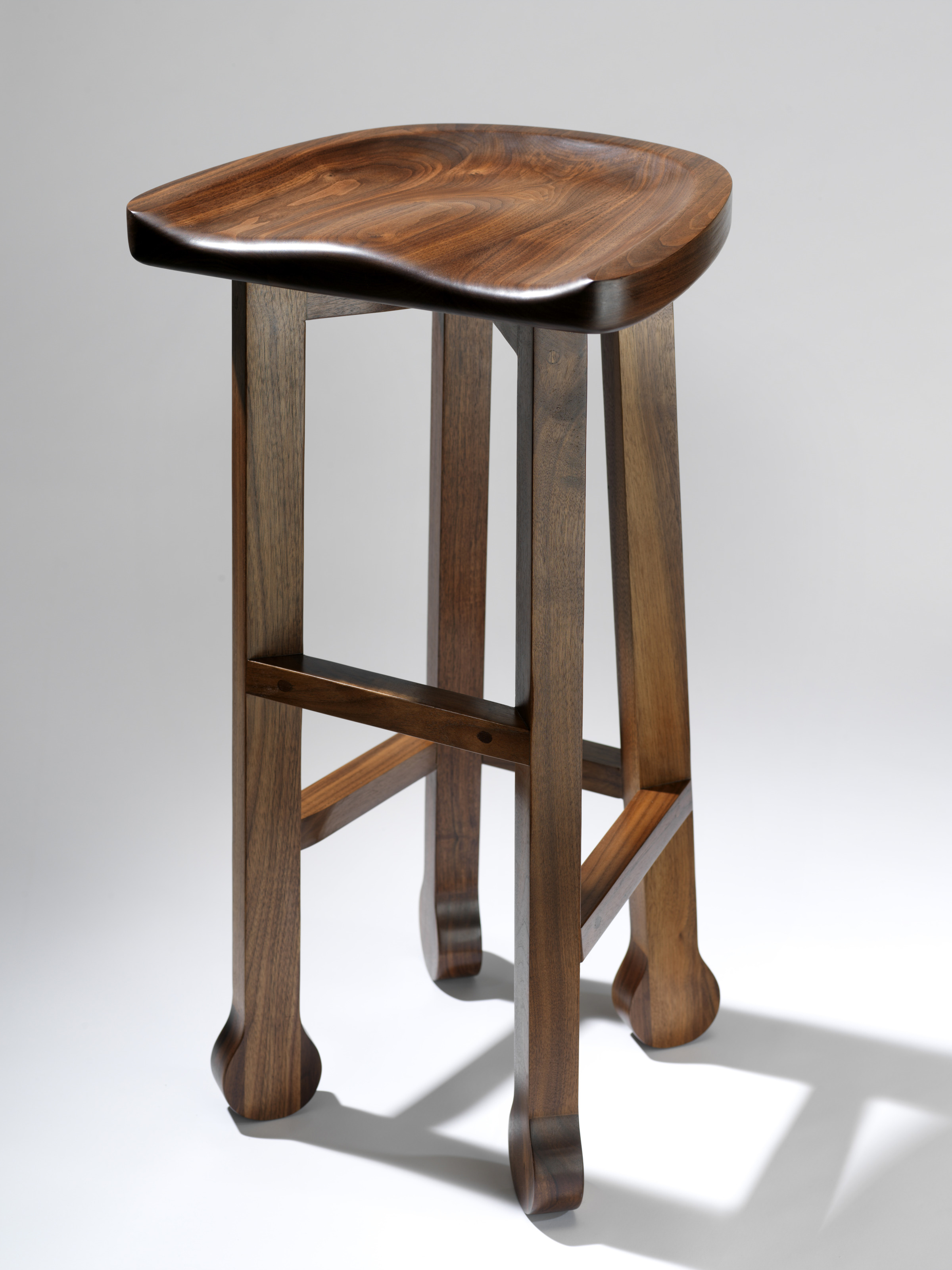 Walnut Stool
