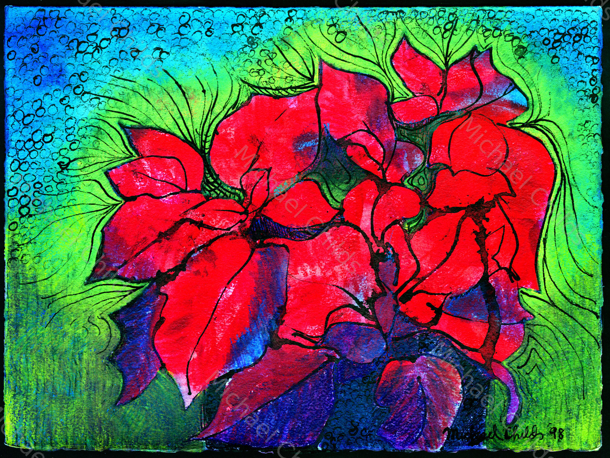 Pointsettias