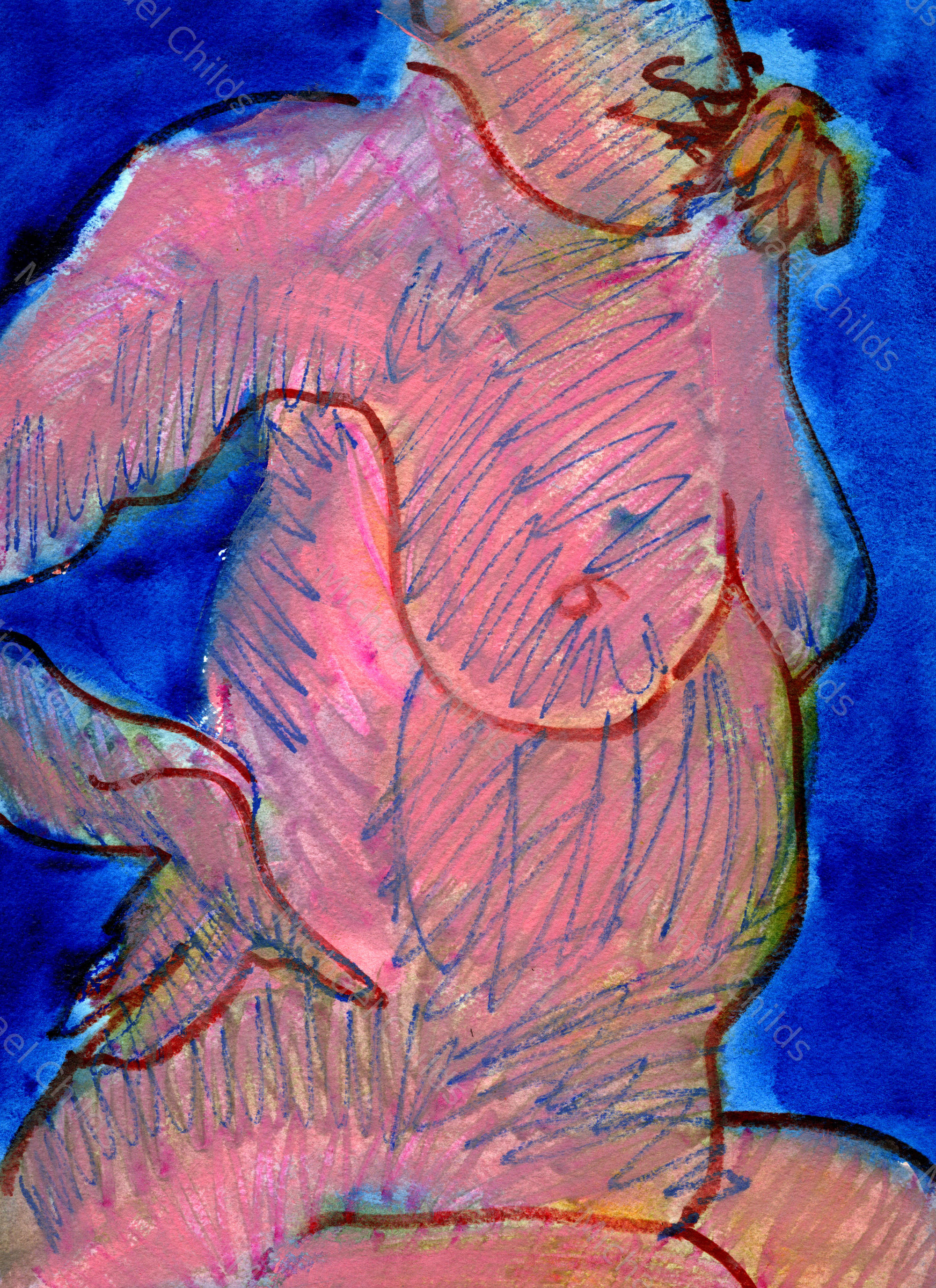 pinkbluenude