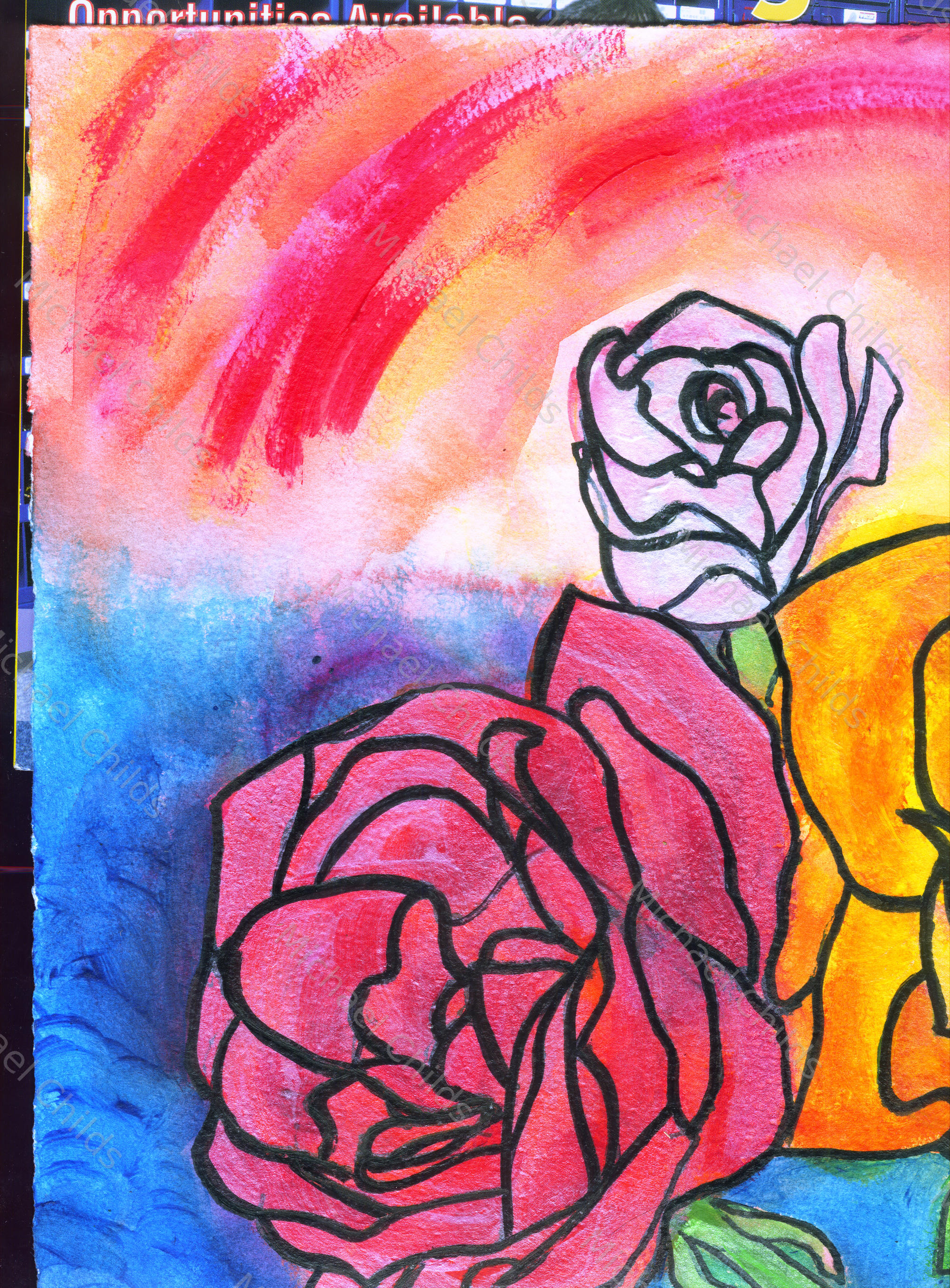 Trio of Roses