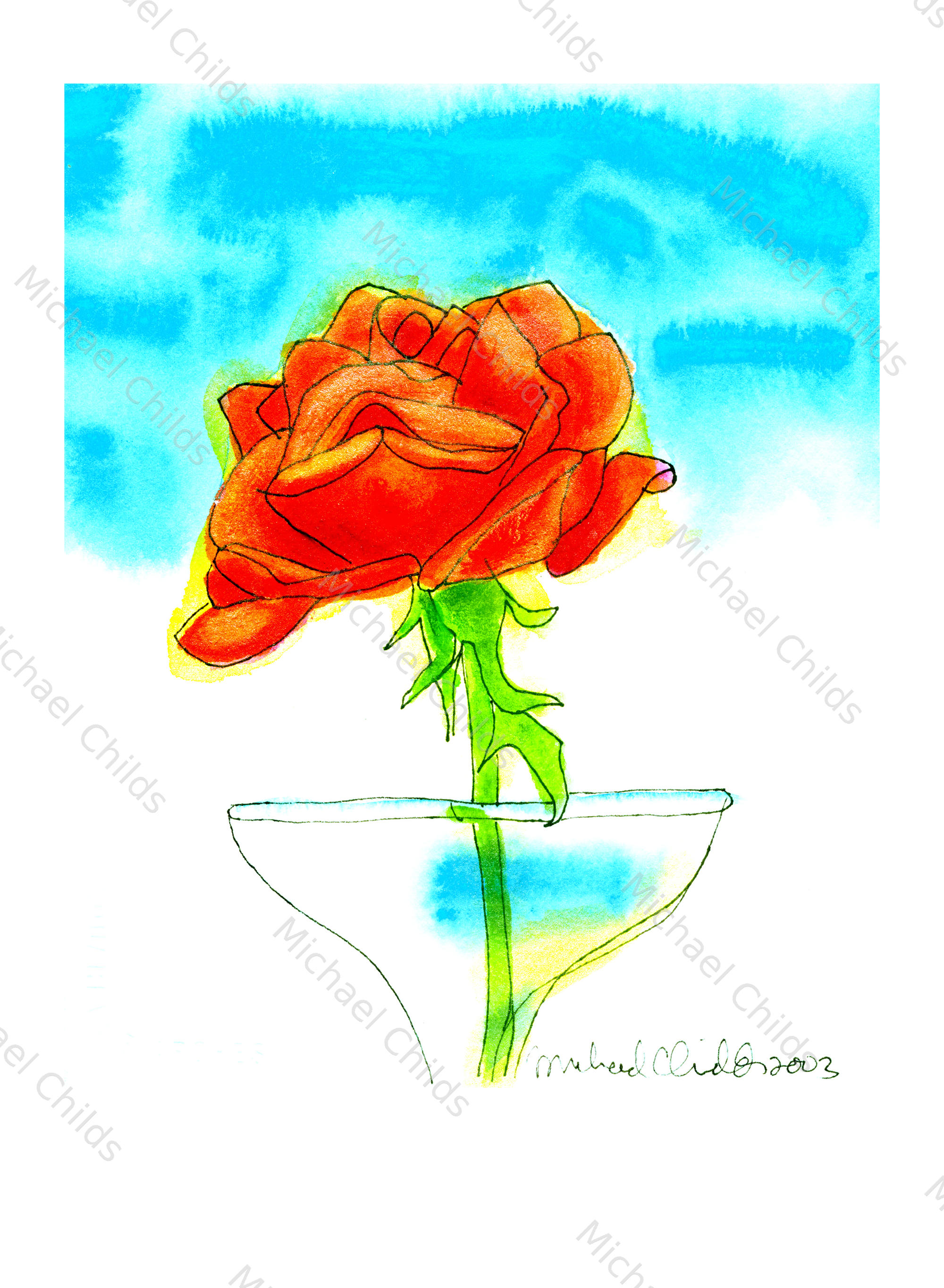 Rose and Glass Ellipse