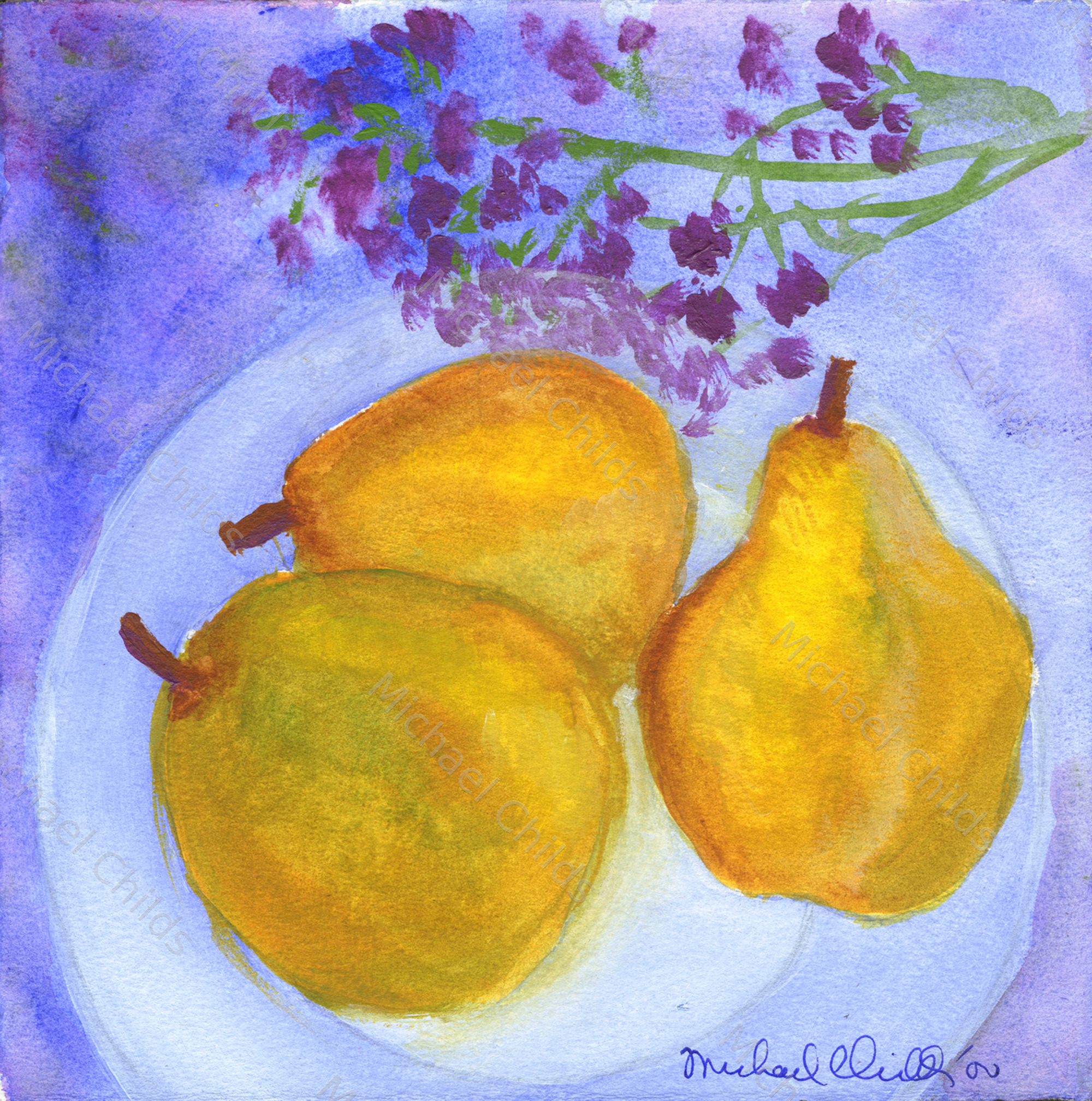 Three Pears