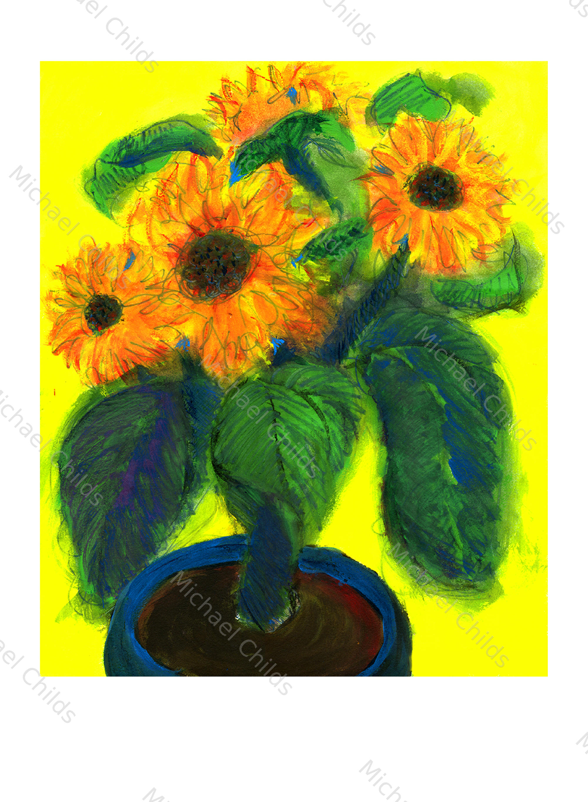 Sunflowers11x15