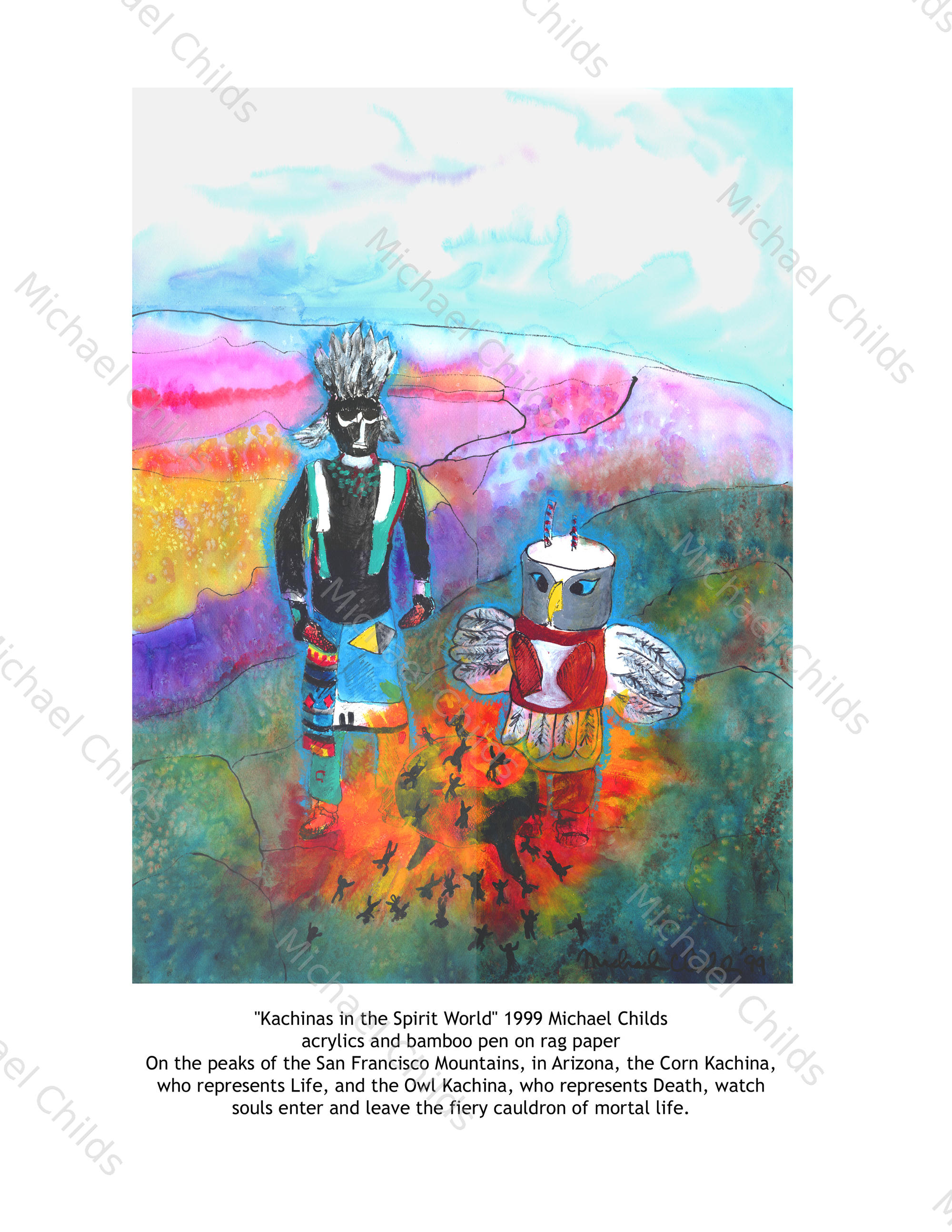 Kachinas in the Spirit World