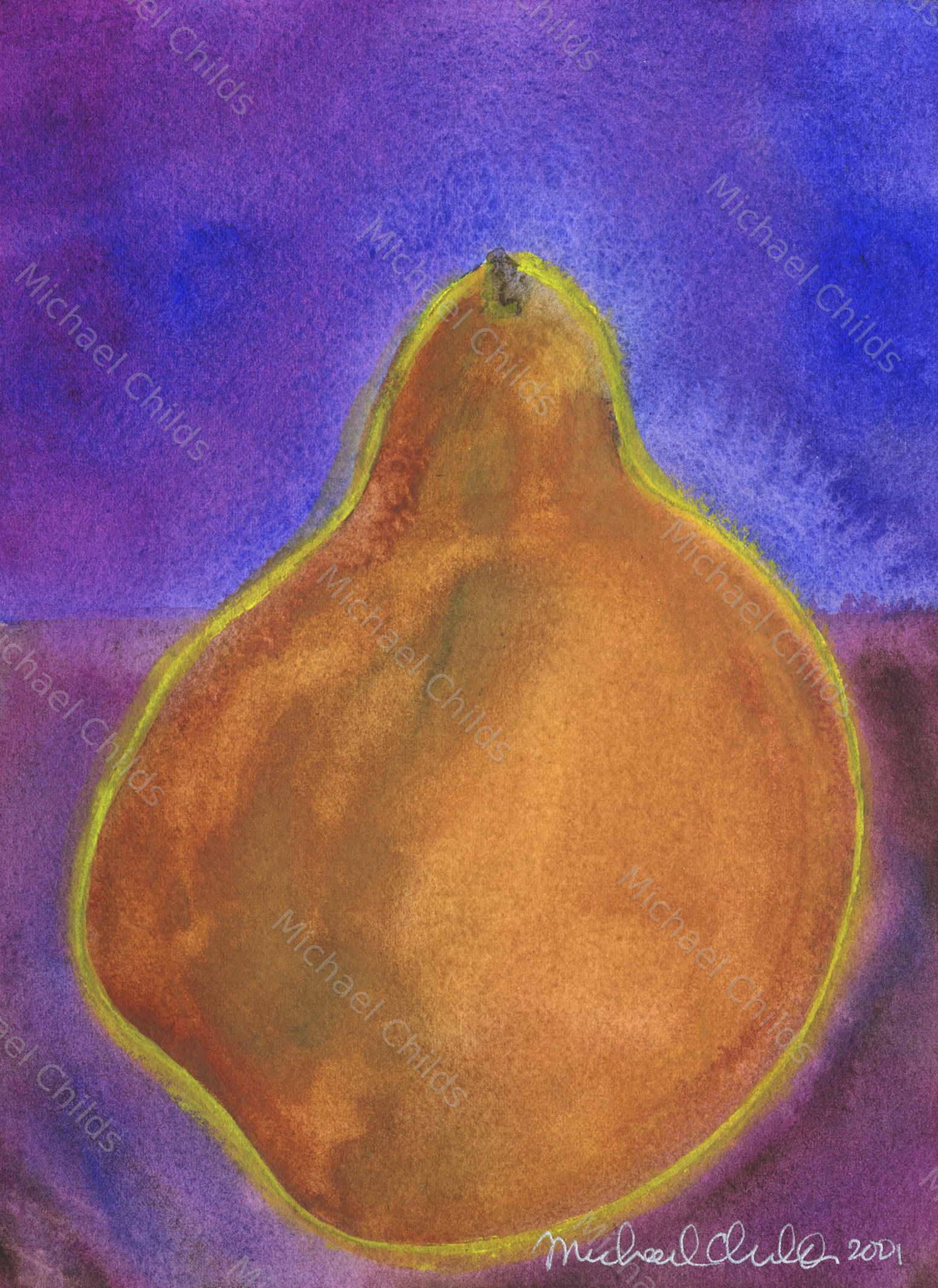 Comice Brown Pear