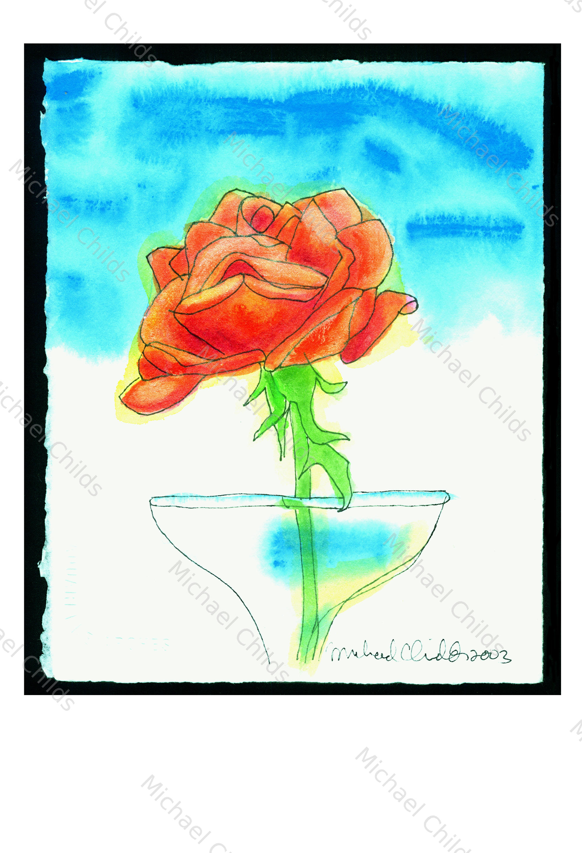 Rose and Glass Ellipse