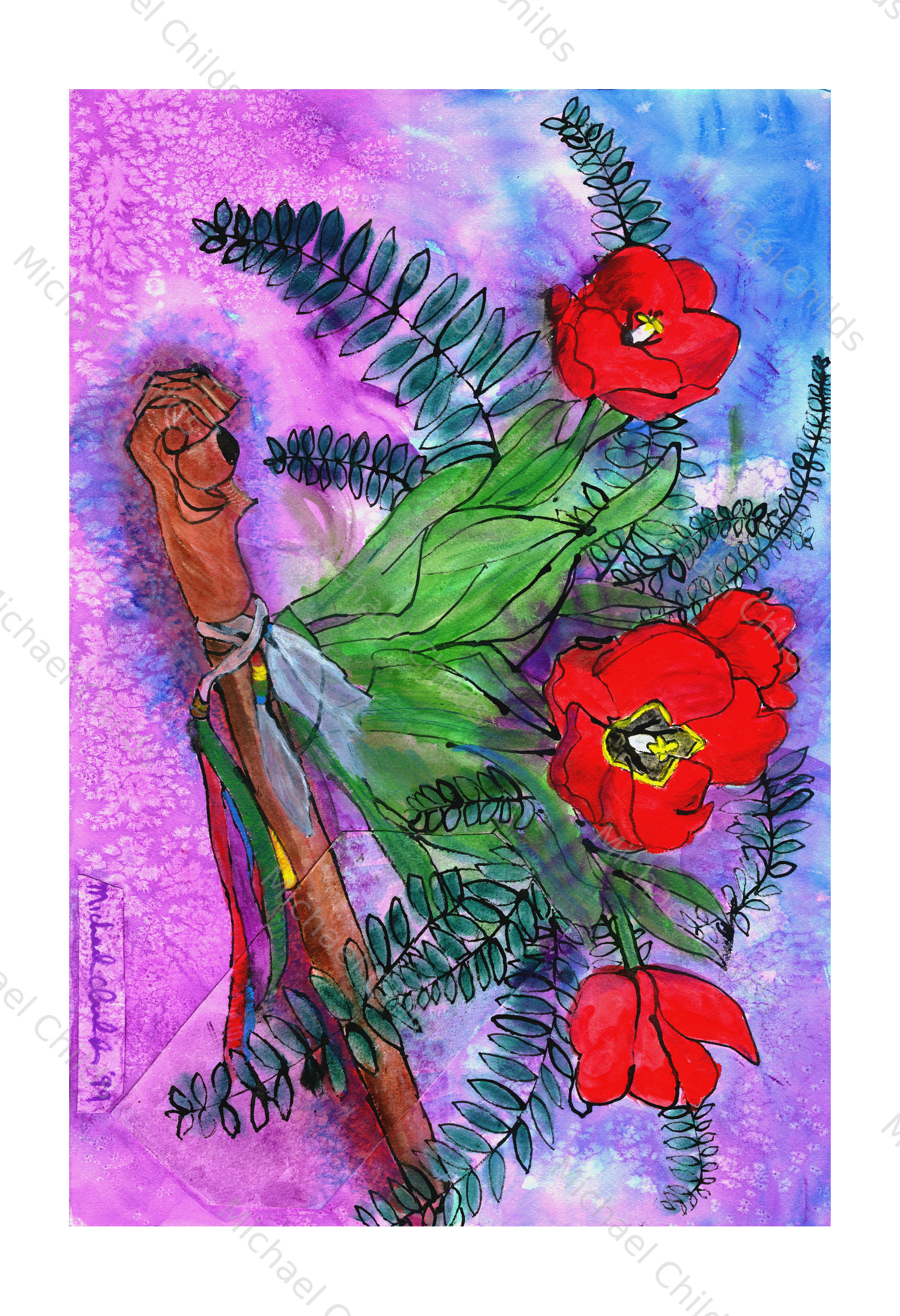Tulips and Pipe