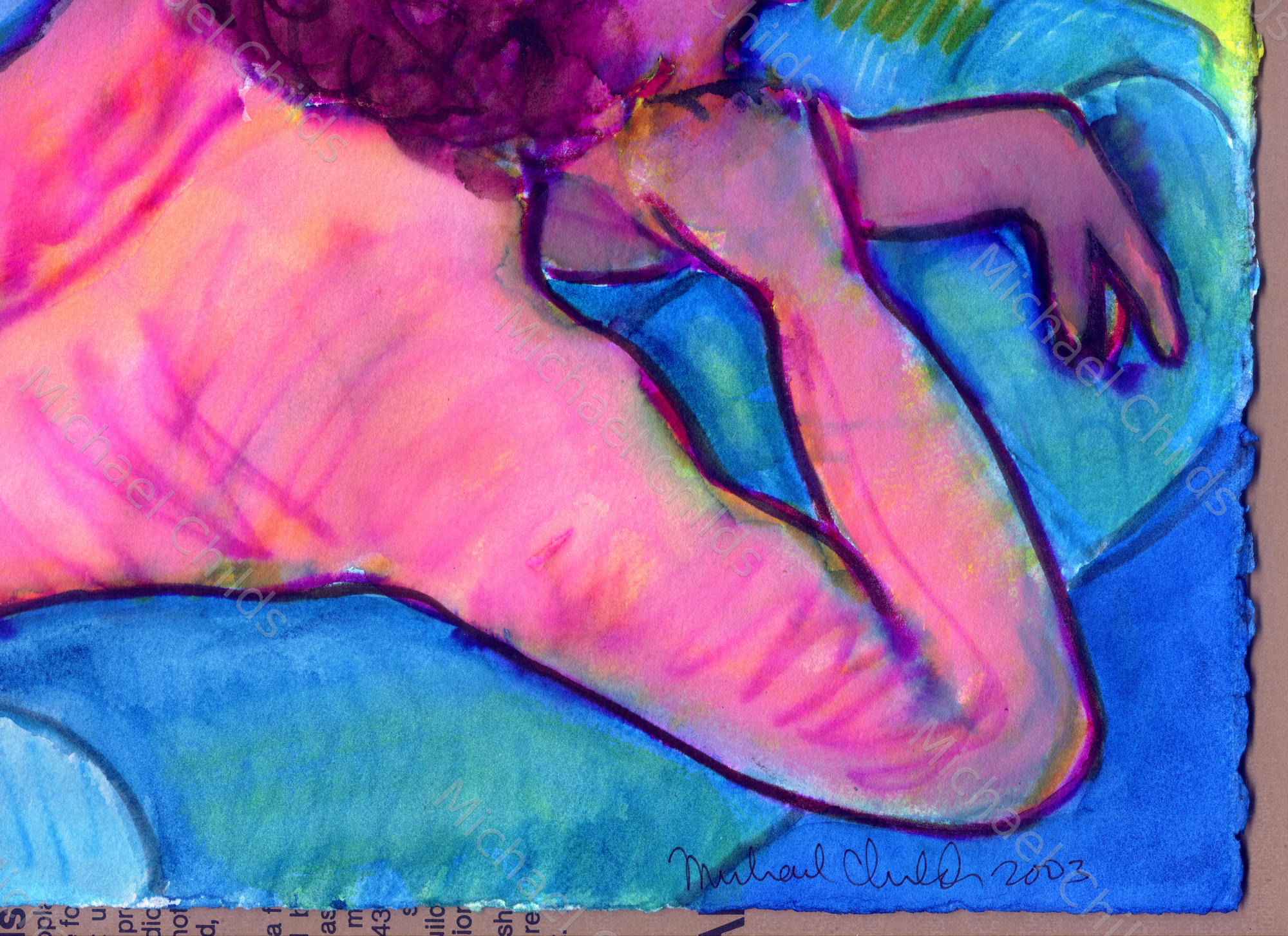Nude on a Couch
