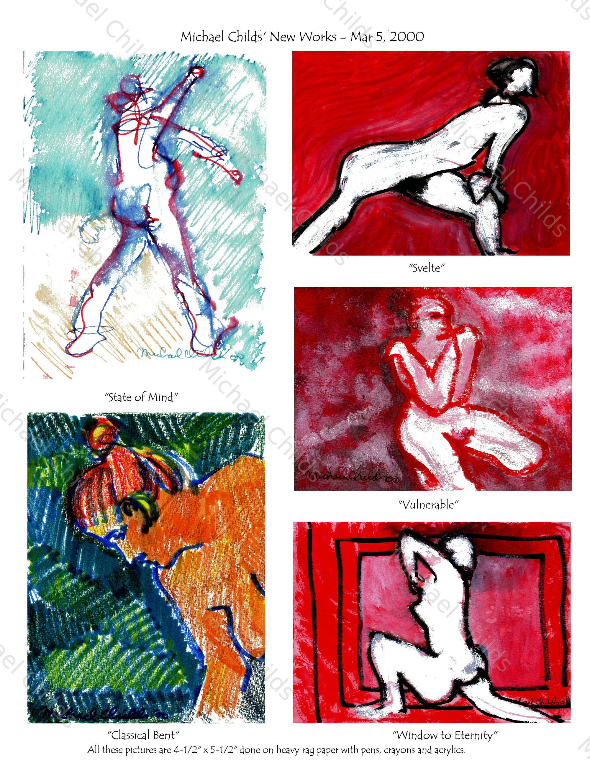 Michael Childs New Works