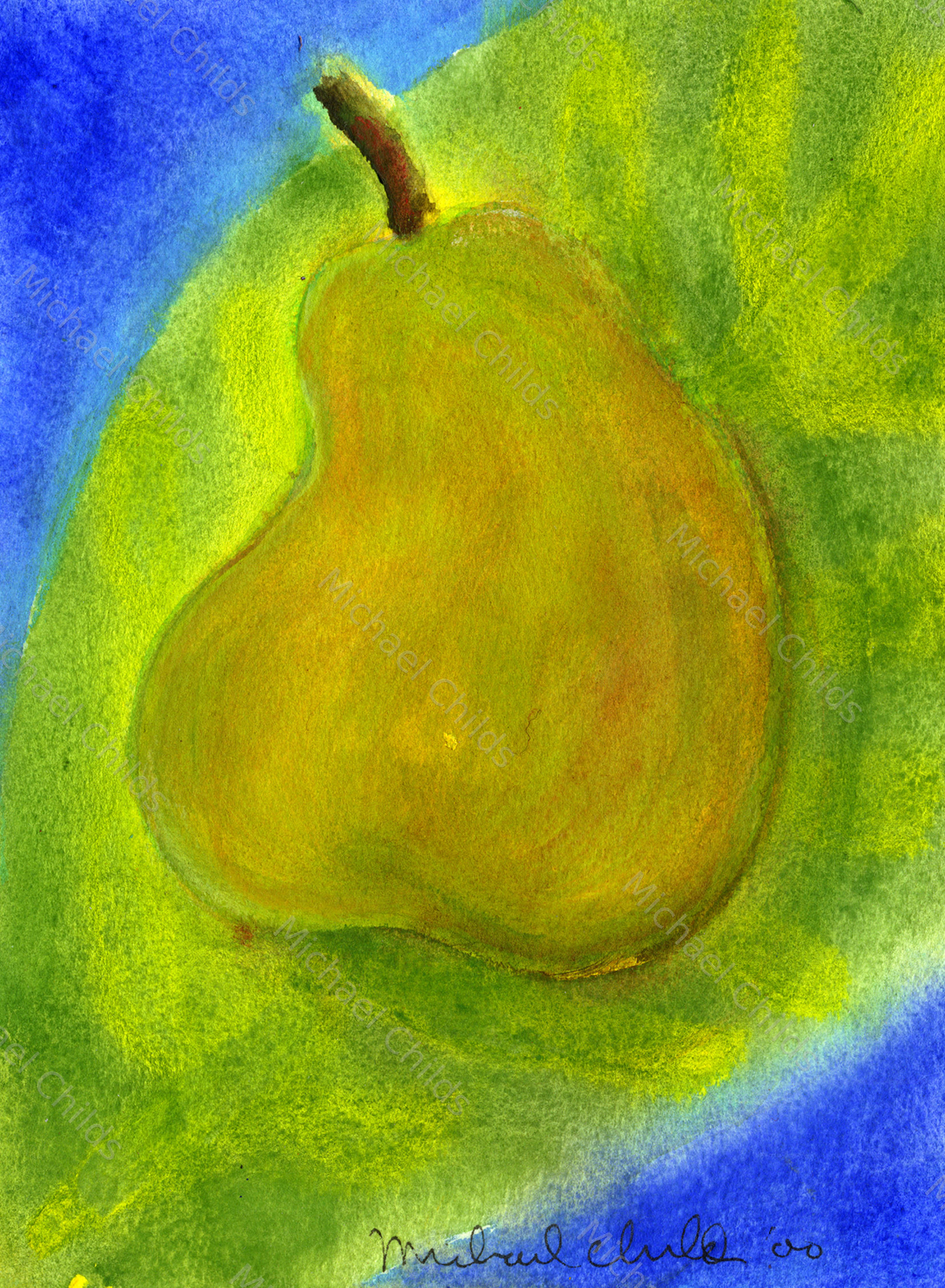 Solitary Pear
