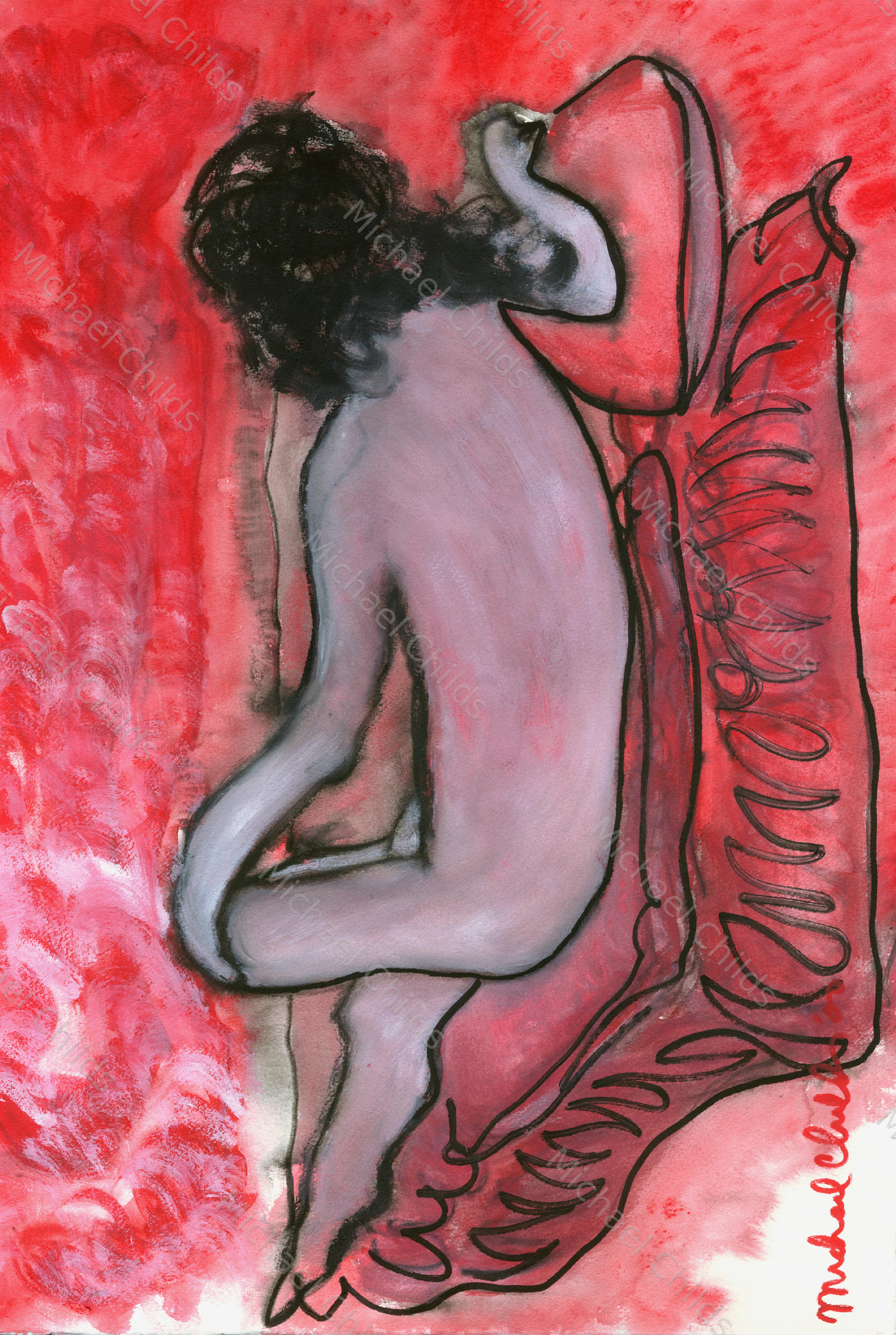 Red Soft Nude