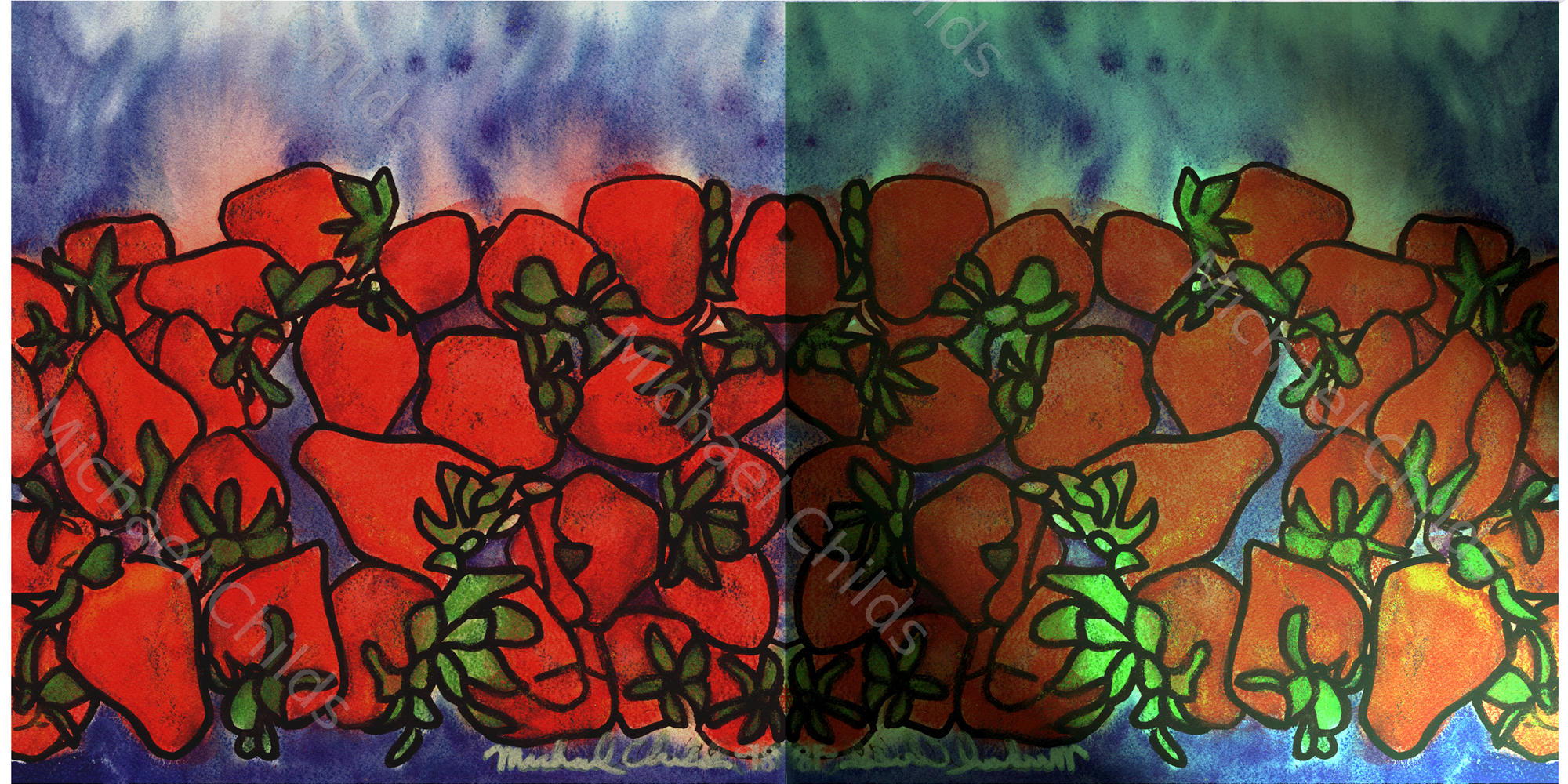 More Strawberries Mirror
