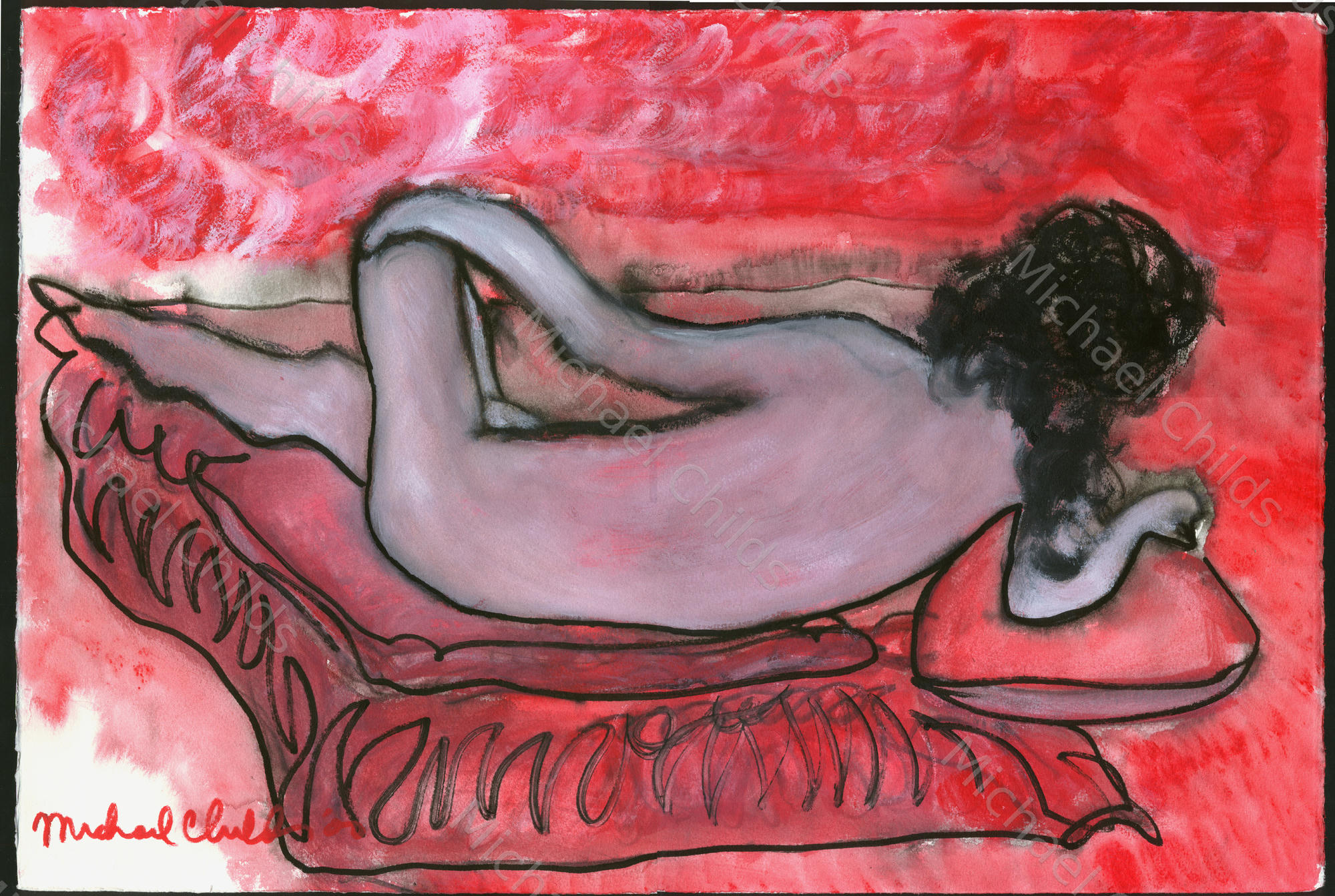 Red Soft Nude