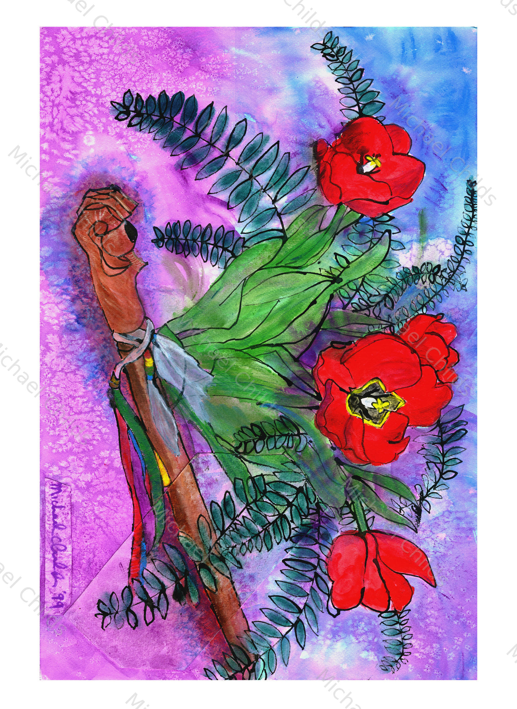 Tulips and Pipe